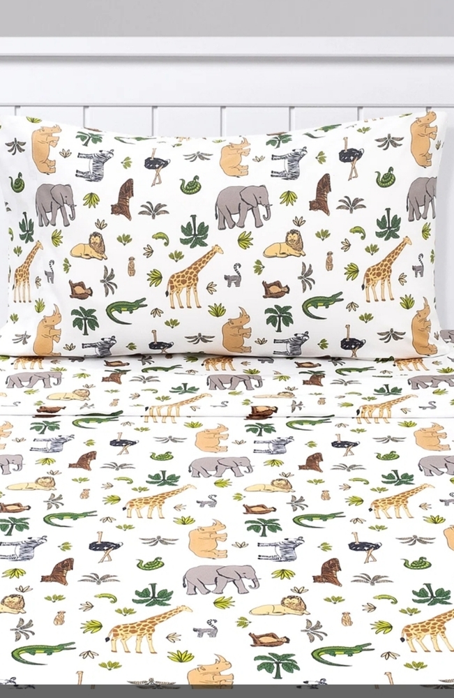 Twin safari sheets unopened brand- Sweet home